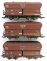 Набор из трех вагонов для перевозки угля Brawa HO (2000) Наличие уточняйте. Склад №3